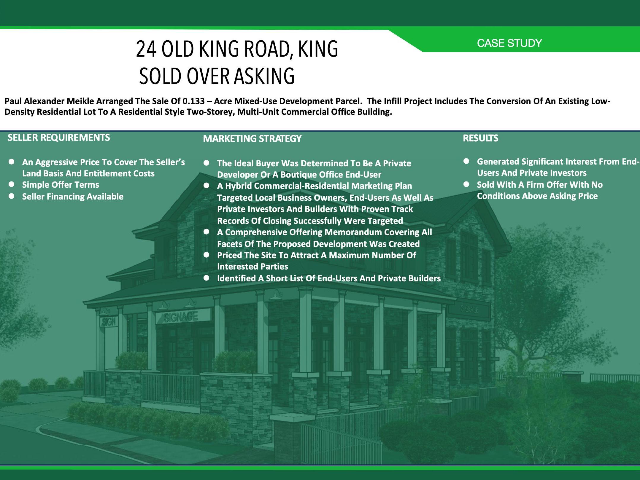 Sold over asking - 24 OLD KING ROAD, KING